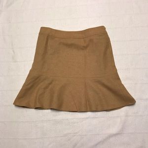 GAP Wool Blend Beige Skirt